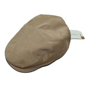 Scala Microfiber Solid Color Ivy Newsboy Men's Cap Hat NWT